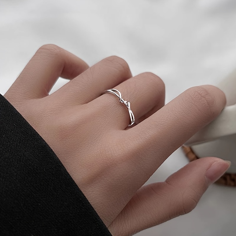 925 Sterling Silver Plain Band Ring for Women